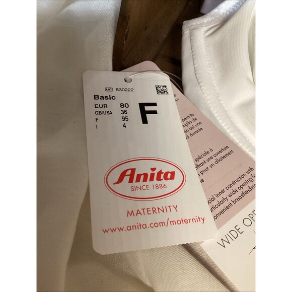 Anita Maternity Basic Nursing Bra 5068 Underwired Supportive Maternitywear 36F - Picture 3 of 16